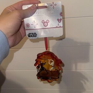 NWT Star Wars Ornament with Red and Orange Accents
